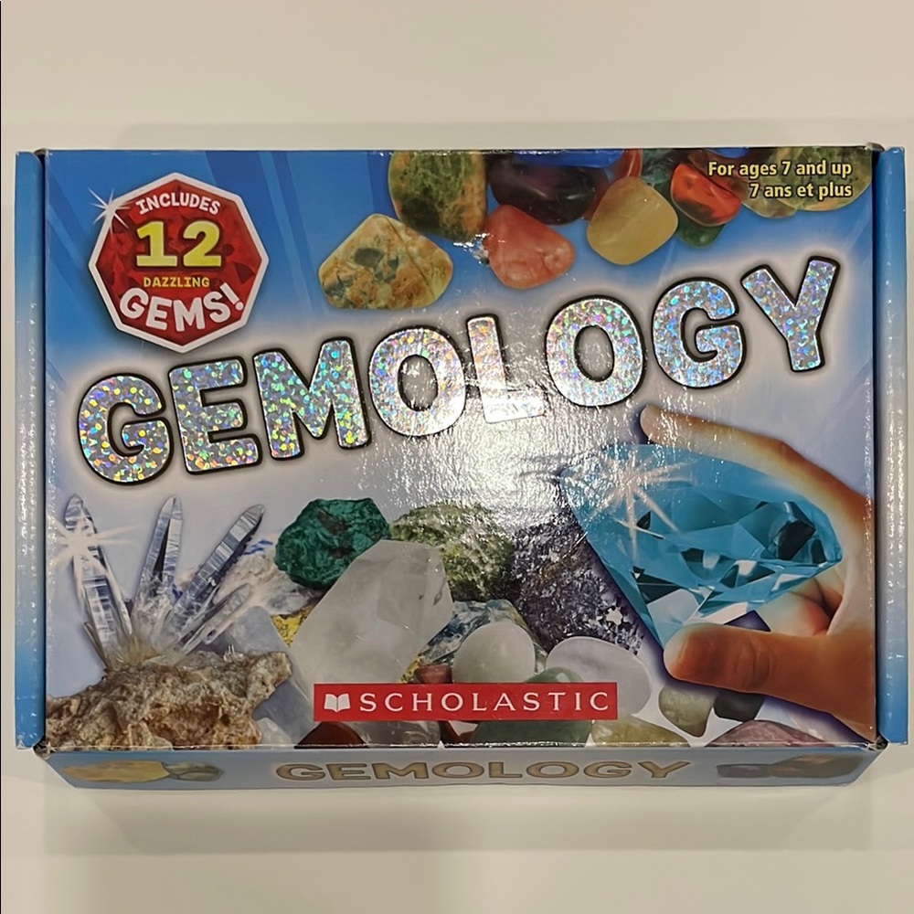 Scholastic Gemology Kit with Blue and Silver Accents